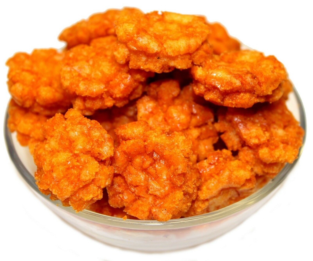Crackers BBQ Fried Rice Crackers 200g The Fresh Pear